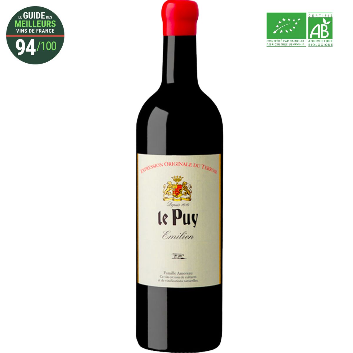 Château Le Puy - Cuvée Emilien - 2022 - Côtes de Francs