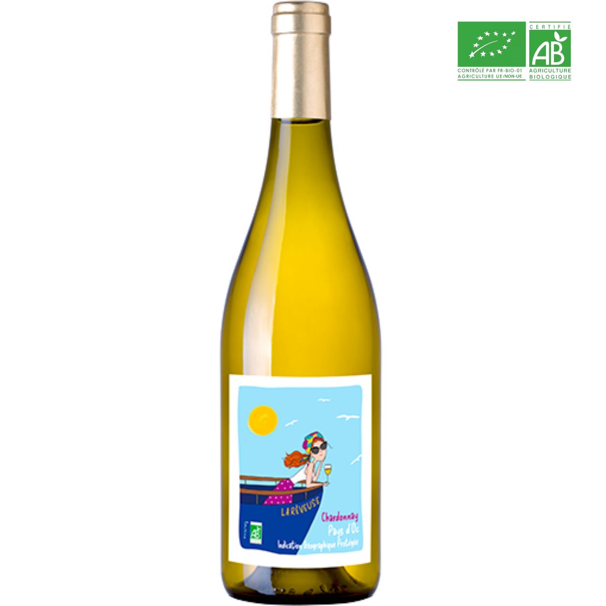 Jacques Frelin - La Rêveuse 2025 - Pays d'Oc - Chardonnay
