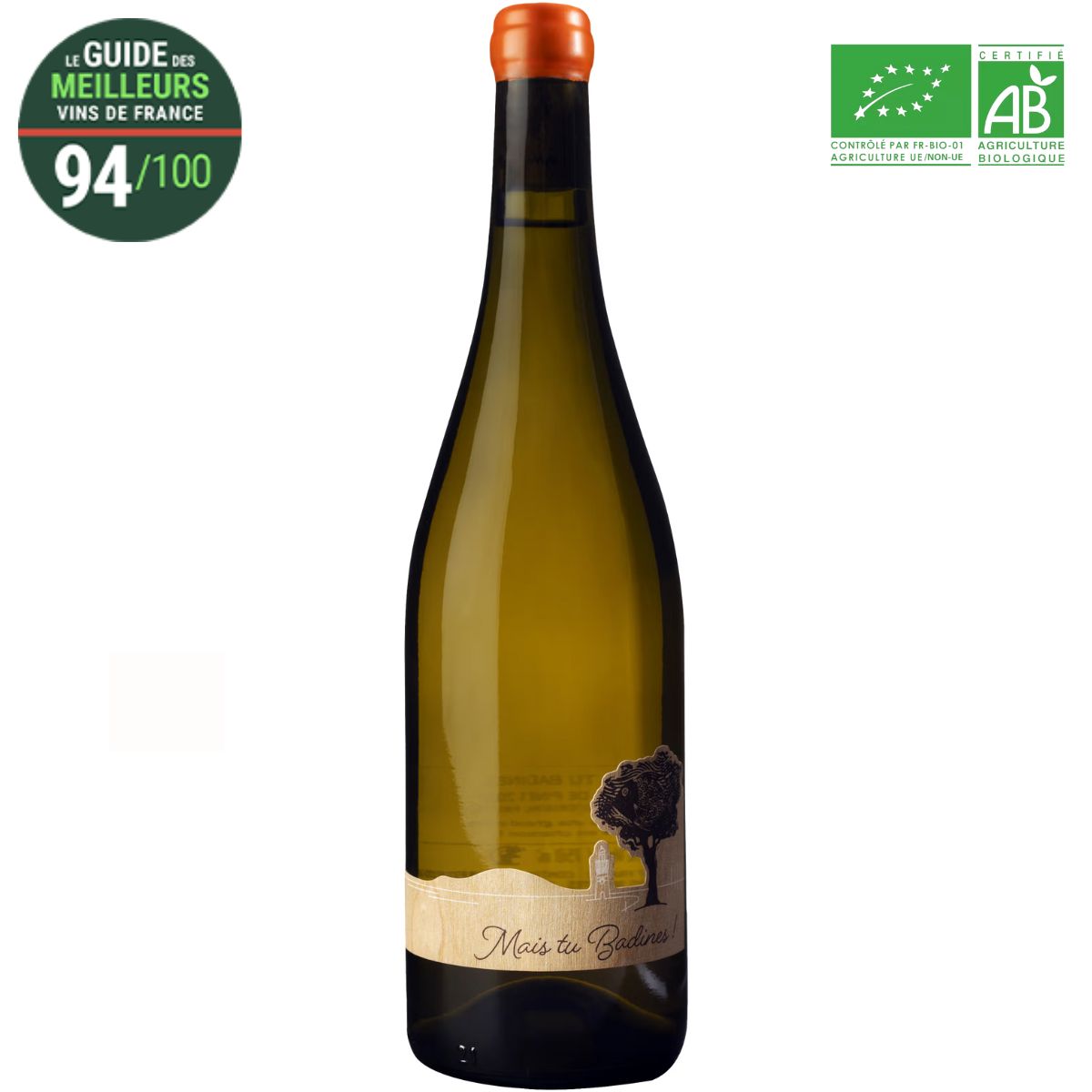 La Croix Gratiot - Mais tu badines - 2023 - AOC Picpoul de Pinet