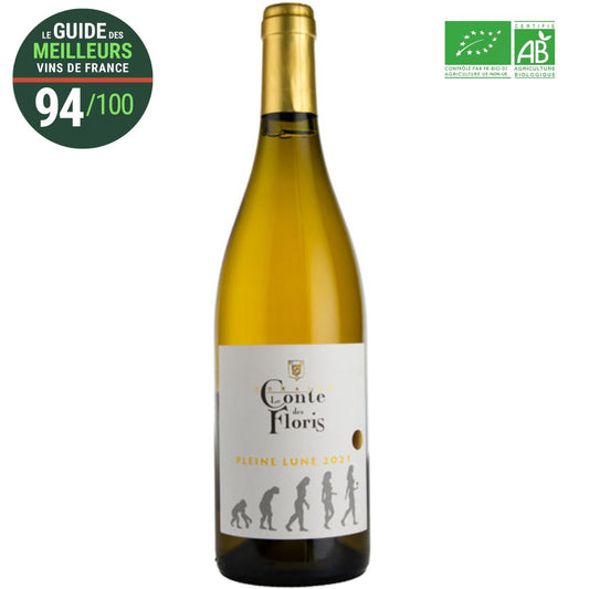 Pleine Lune 2022 -Domaine Le Conte des Floris - Vin blanc - Languedoc