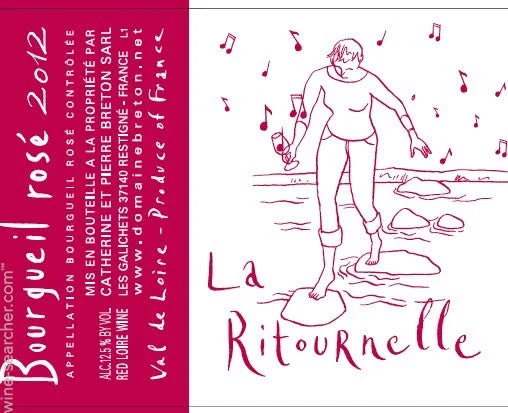 Domaine Catherine et Pierre Breton La Ritournelle – Bourgueil Rosé 2025 – BIB 3 L