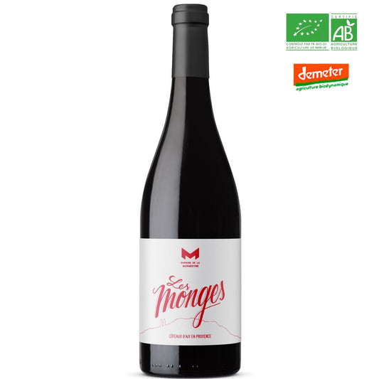 Domaine de la Mongestine - Les Monges Rouge - Côteaux d'Aix en Provence