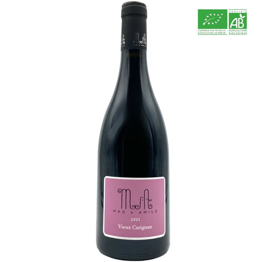 Mas d’Amile – Vieux Carignan 2023 – IGP Saint-Guilhem-le-Désert