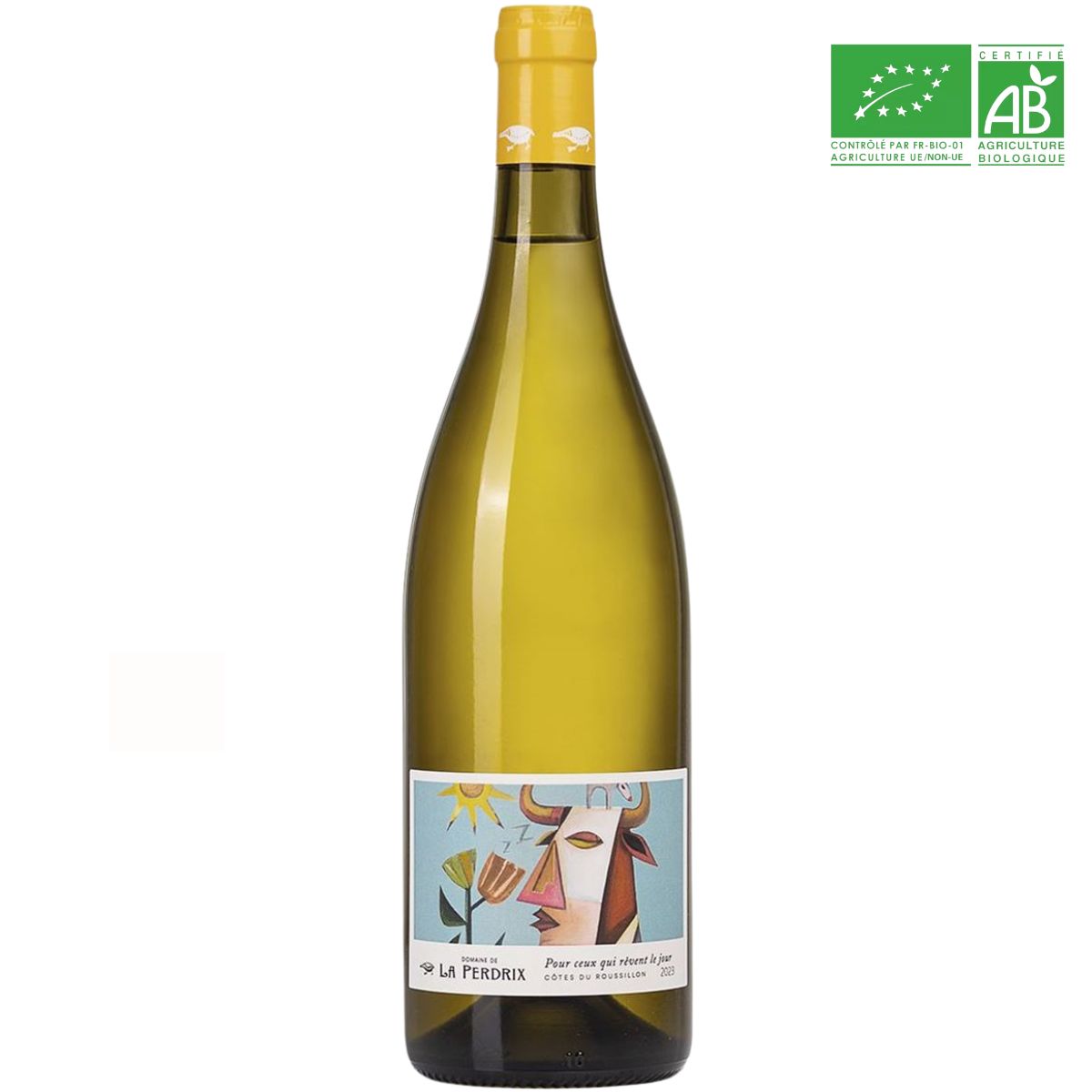Pour ceux qui rêvent le jour - Domaine de la Perdrix - Côtes du Roussillon 2023