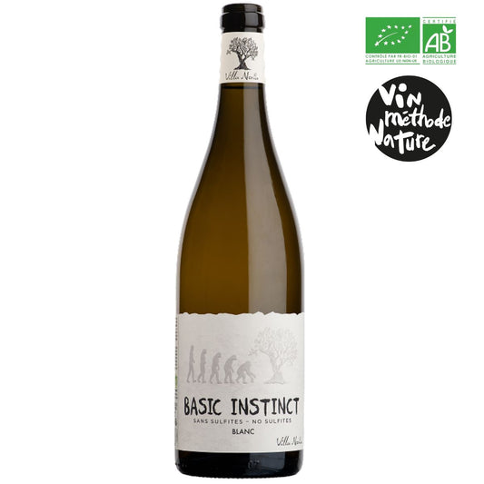Basic Instinct - Villa Noria - IGP Pays d’Hérault Côteaux de Bessilles - Blanc