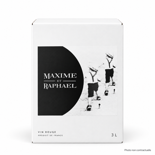 Château de Valcombe Maxime & Raphaël Rouge – IGP Pays d’Oc Bio – BIB 3 litres