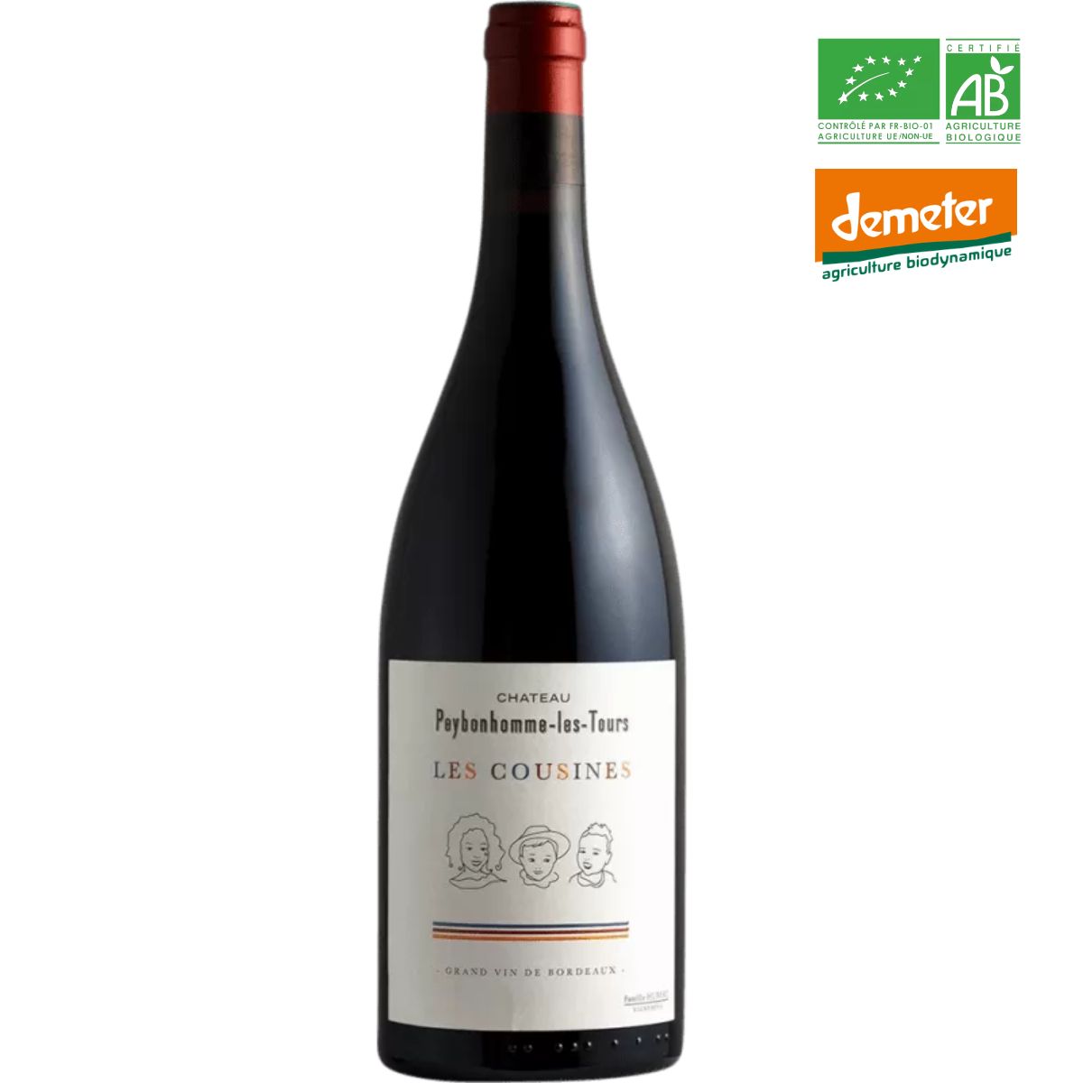 Château Peybonhomme-les-Tours - Les Cousines - Bordeaux Rouge 2024