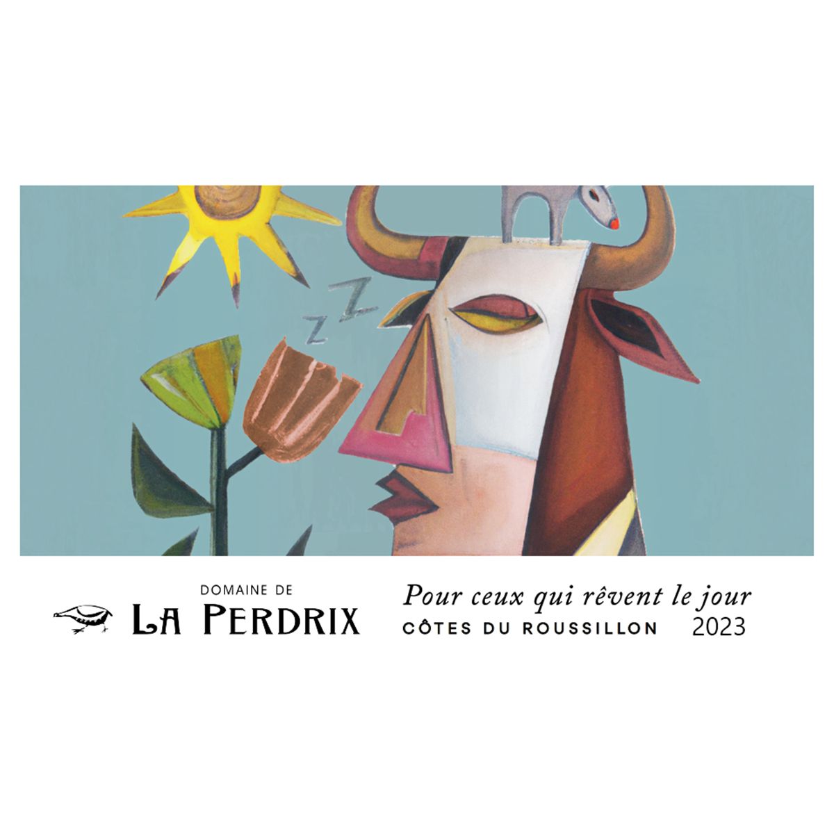 Pour ceux qui rêvent le jour - Domaine de la Perdrix - Côtes du Roussillon 2023