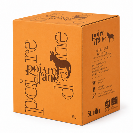 Poivre d’Âne – Vin de France Rouge BIB 5L