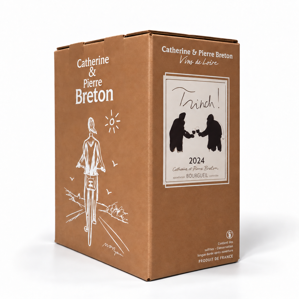 Domaine Catherine et Pierre Breton Trinch ! – Bourgueil Rouge 2025 – BIB 3 L